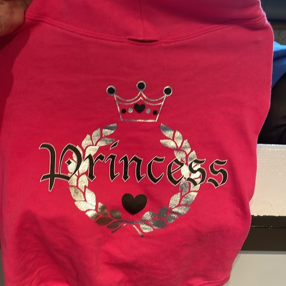 NWT Old Navy “Princess” dog hoodie. (M/L).  100% cotton - Picture 2 of 8